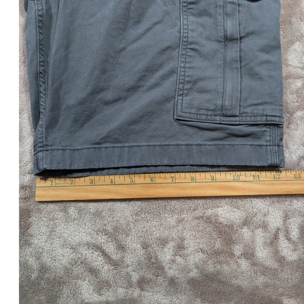 Carhartt Cargo Shorts Mens 42 Gray Rugged Flex Canvas Relaxed Fit BS3542-M - Picture 6 of 11
